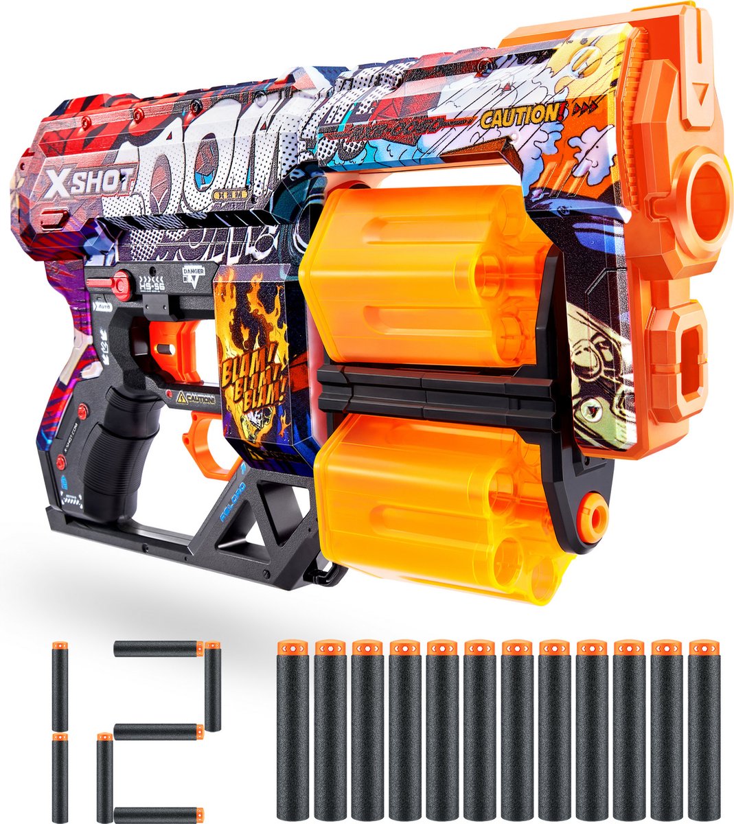 Zuru X-Shot Excel Skin Dread XS-36517