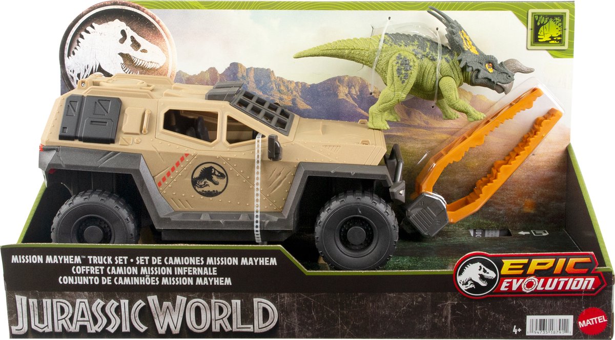 Jurassic World - MISSION MAYHEM TOVORNJAK Set (HRX52)