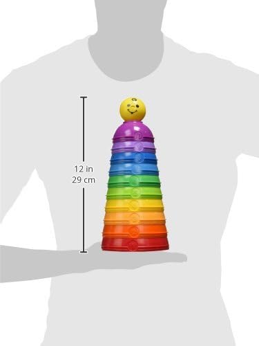 Fisher-Price - Lesklé základy: Skladacie a valcujúce poháriky (W4472)