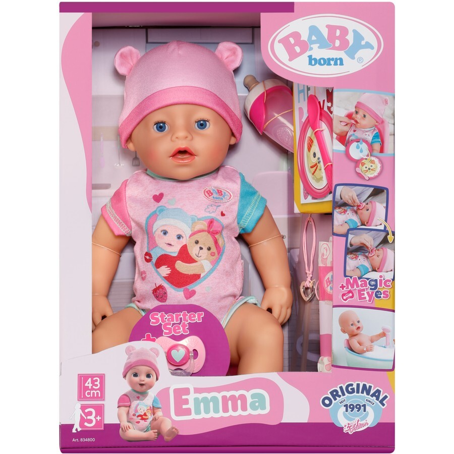 Baby Born - Bábika Emma Magic Girl 43cm