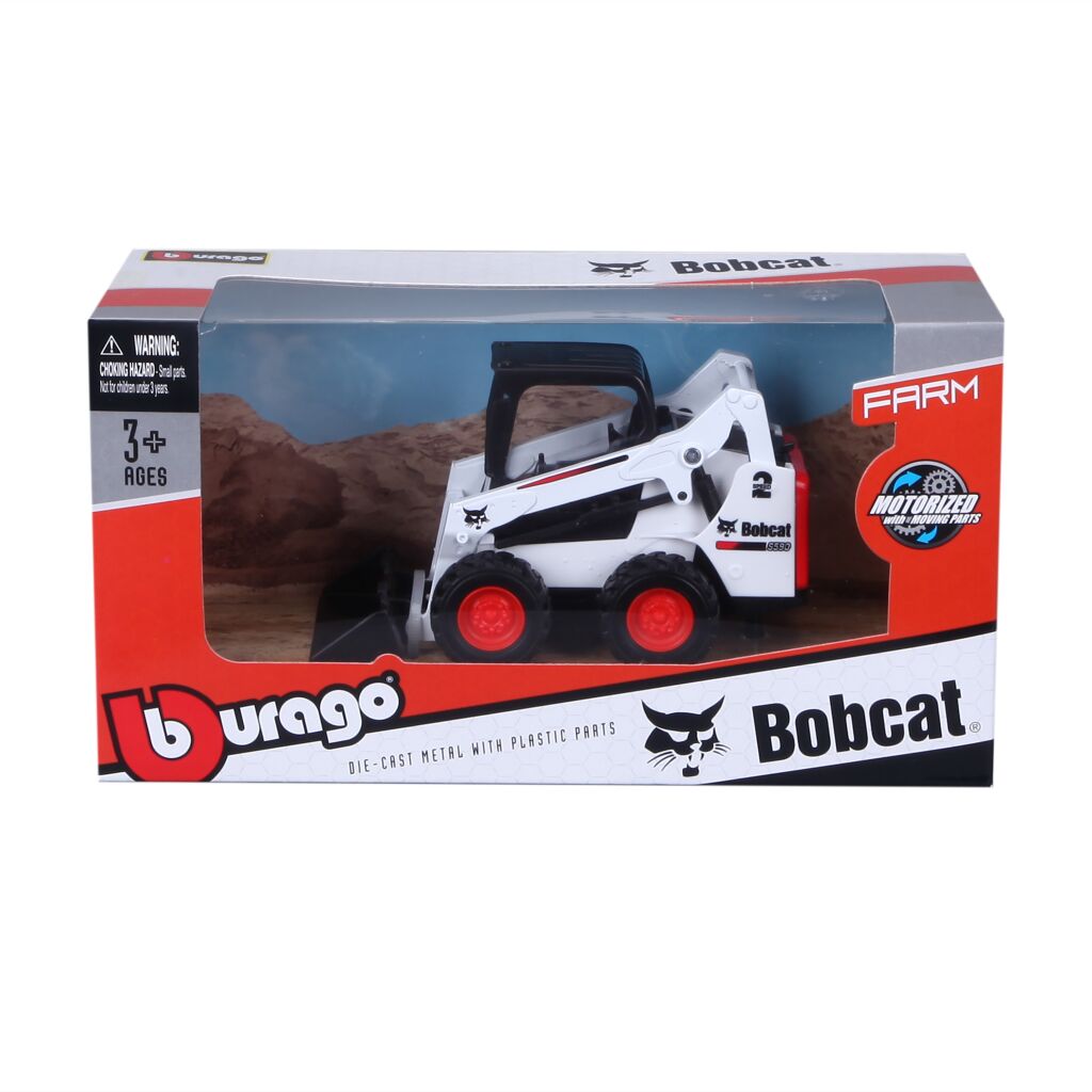Bburago die cast bobcat motorized