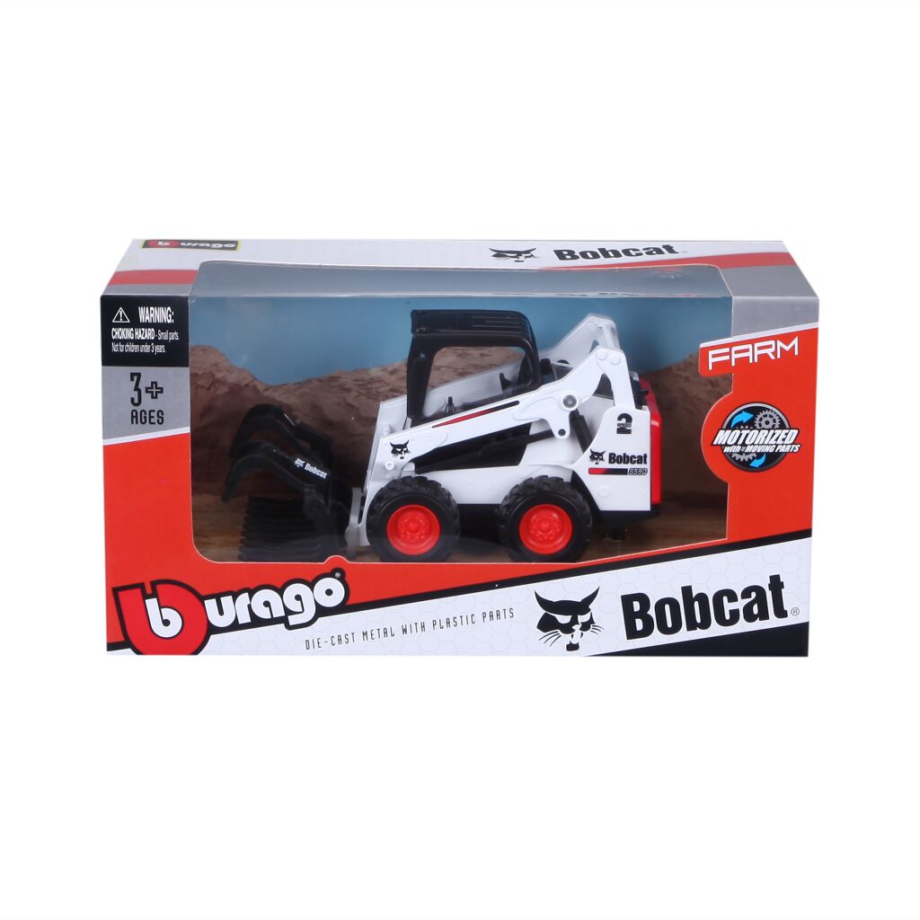 Bburago die cast bobcat motorized