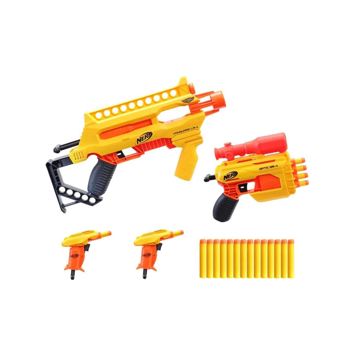 Arma v pechotnom balíku (Žltá) 32x68 cm Alpha Strike Nerf