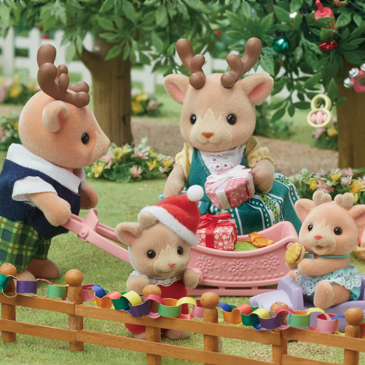 Sylvanian Families - Družina božičnih jelenov