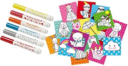 Štampiljke s flomastri