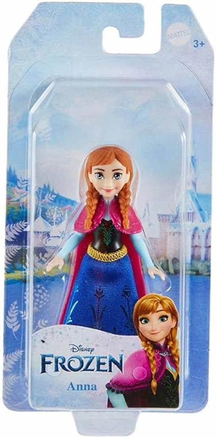 Mattel Disney Frozen - Anna malá bábika (9 cm) (HPD46)