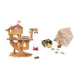 Sylvanian Families - Darčekový set Dobrodružný dom na strome - Kempingová edícia