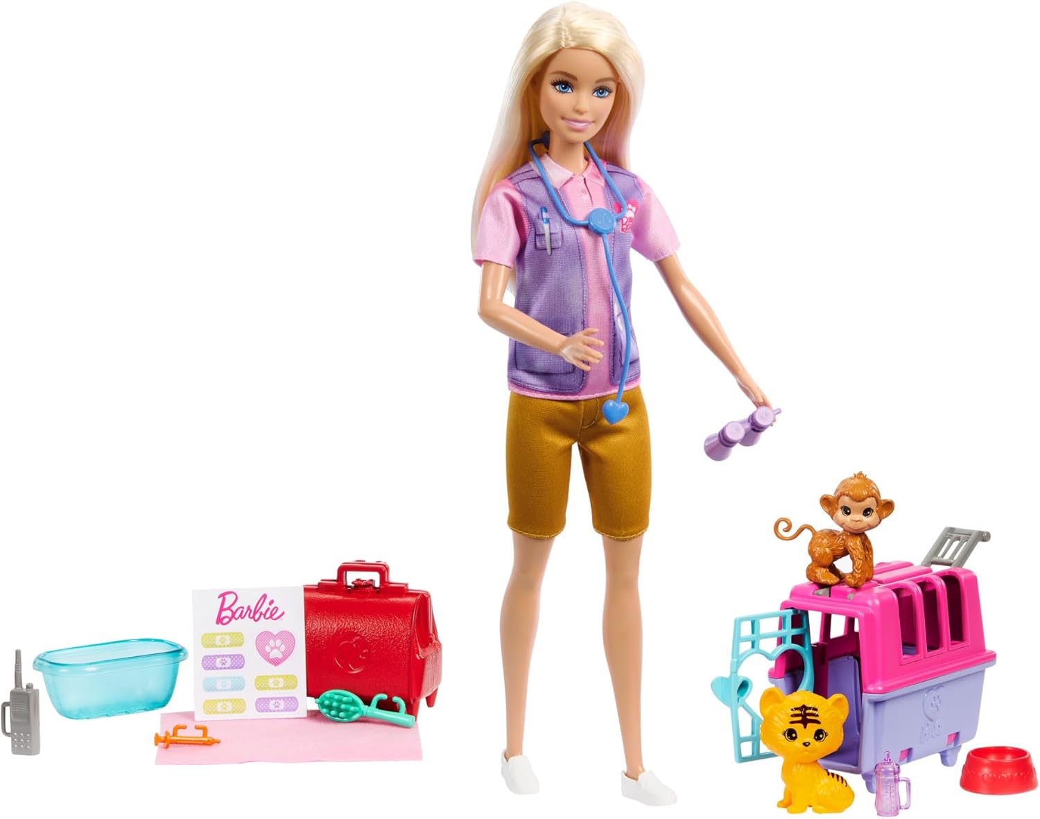 Mattel Barbie® Môžeš byť čímkoľvek - Záchranca divokých zvierat (HRG50)