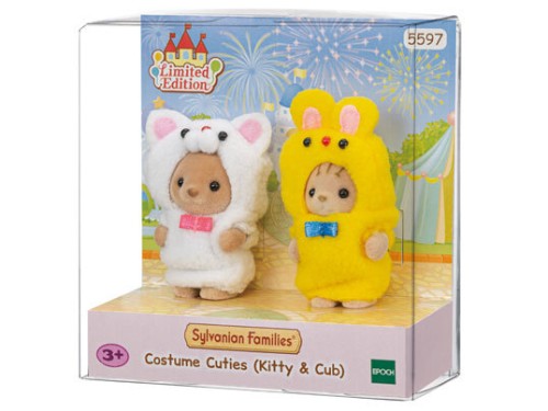 Sylvanian Families - Oblečený roztomilý mačiak a mláďa