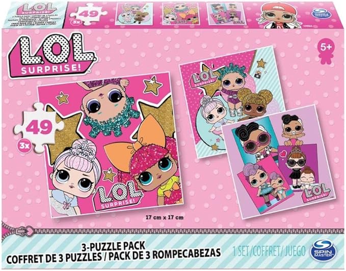 Spin Master L.O.L. Presenečenje! Paket 3 sestavljank (49 kosov x3) (20114661)