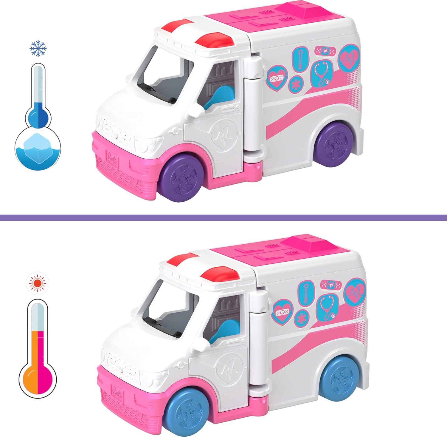 Mattel Barbie: Mini BarbieLand - Bábika a Mobilná Ambulancia (JRC34)