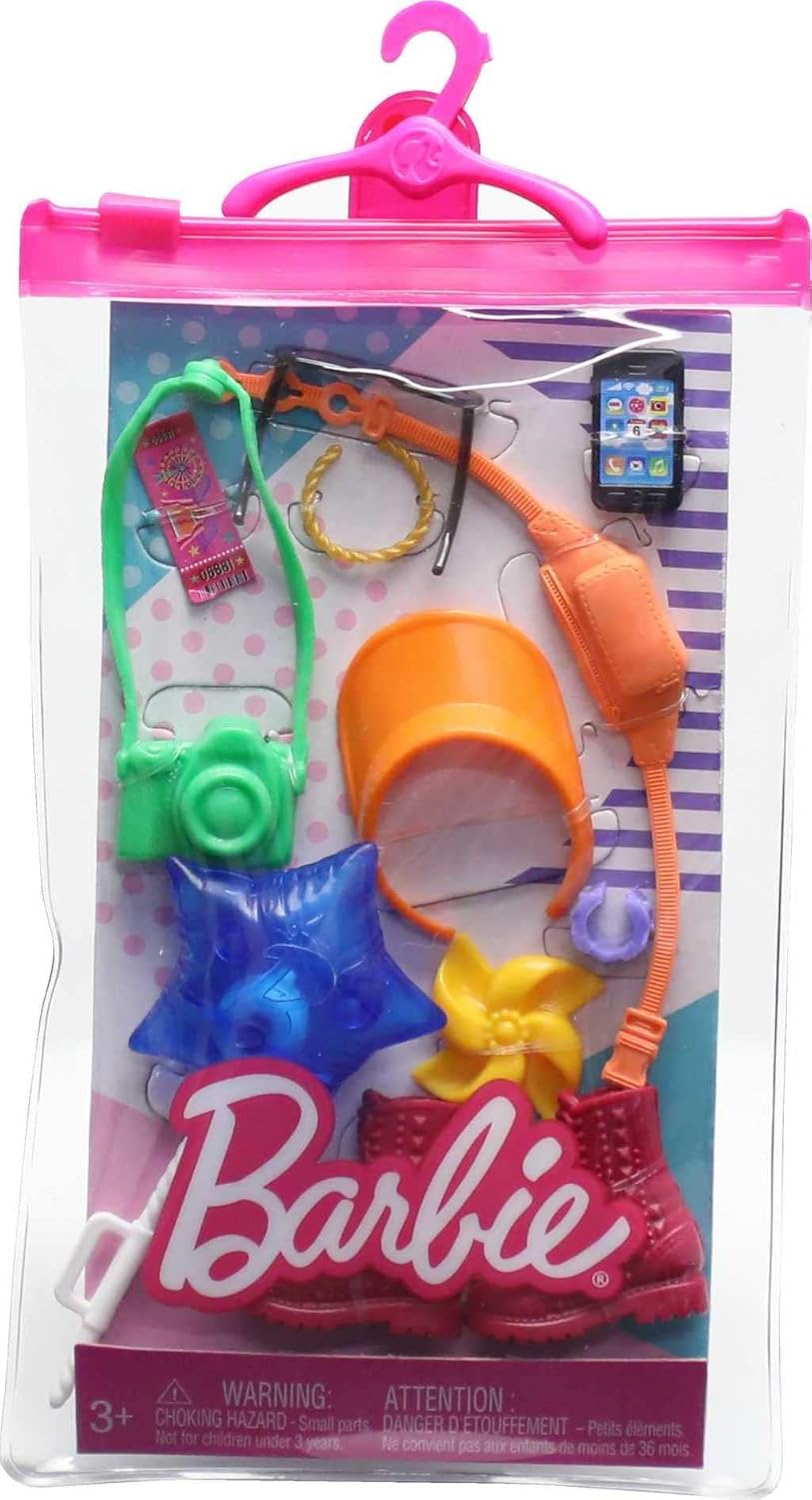 Barbie Módne a kozmetické doplnky – Zábavný park (HJT27)