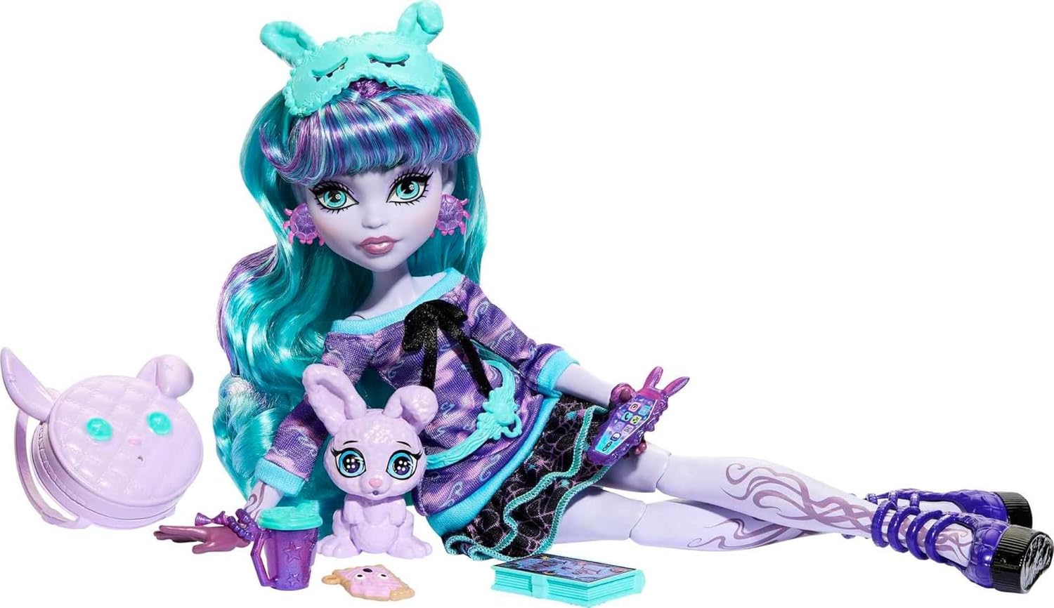 Mattel Monster High®: Prenocovanie s príšerami - Twyla (HLP87)