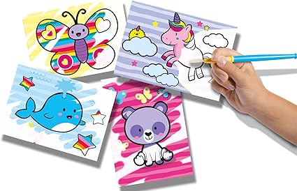 Barvanje z vodo - Fantazijske živali