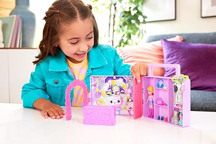 Mattel Polly Pocket - Tanečný set Disco Dance Fashion (HRD65)