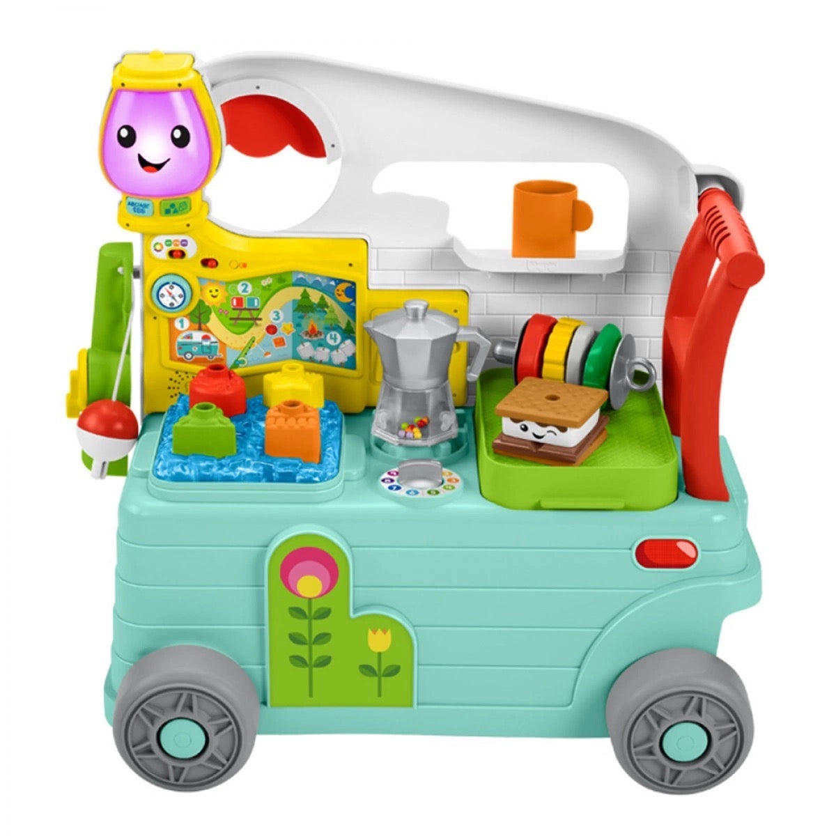Fisher-Price - Cestný karavan 3 v 1 s inteligentnými úrovňami (HCK81)