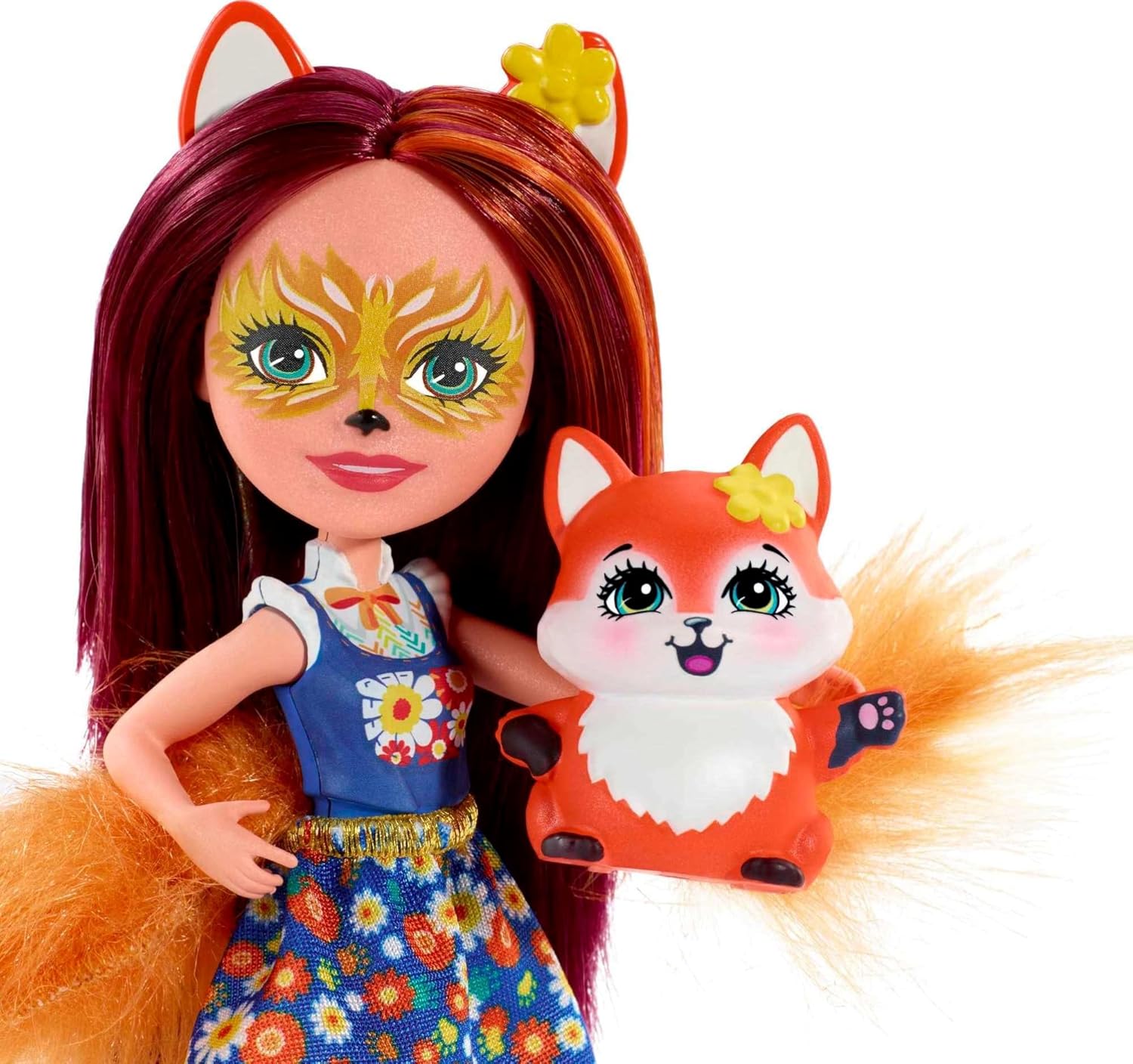 Mattel Enchantimals Mini bábika - Felicity Fox & Flick (FXM71)