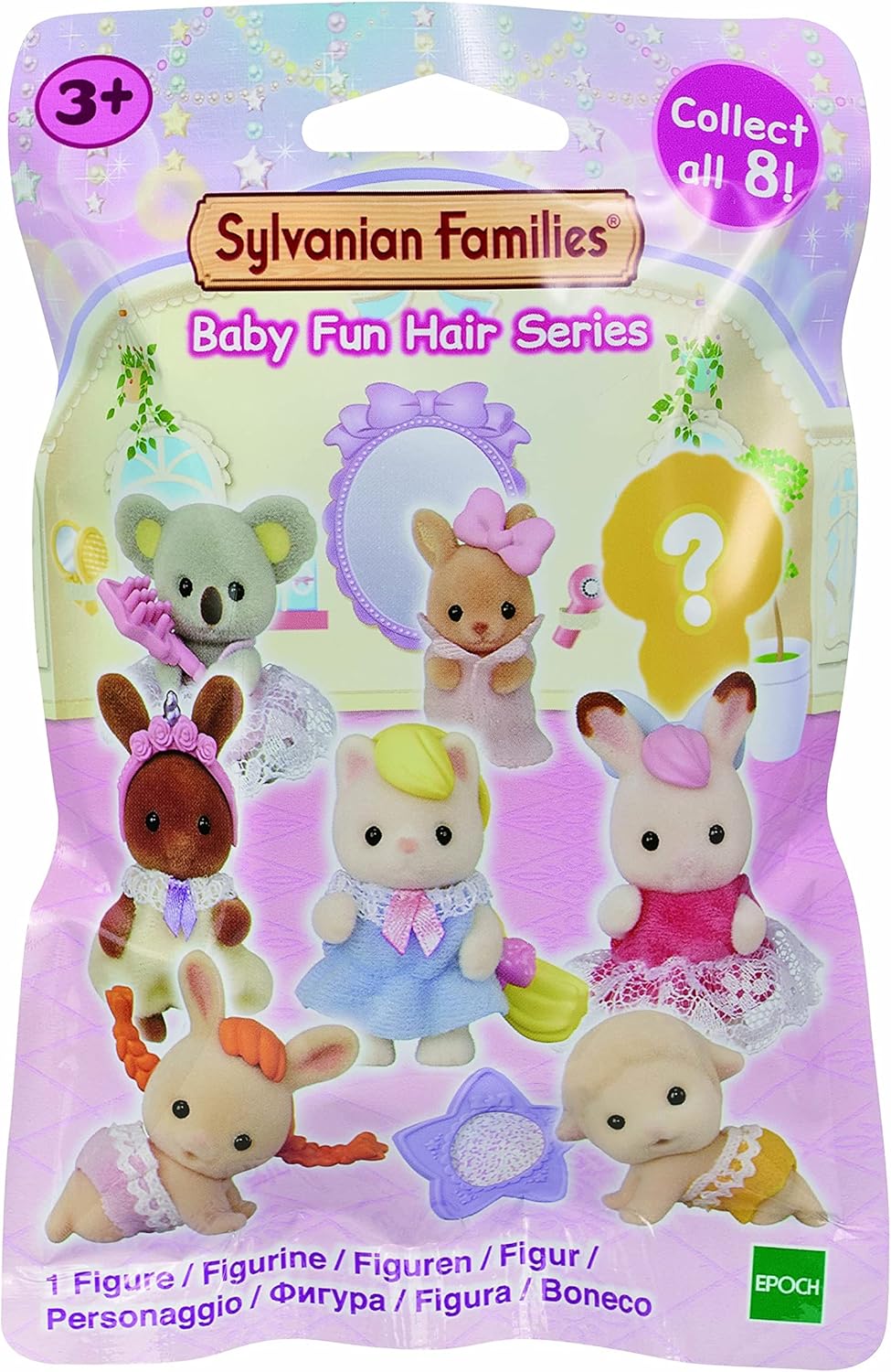 Sylvanian Families – Séria Baby Fun Hair 5657, náhodná