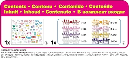 Sanjski komplet za nohte (AQB 35009 ANS)