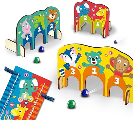 Marmorna igra - Lesene obloge z lokom