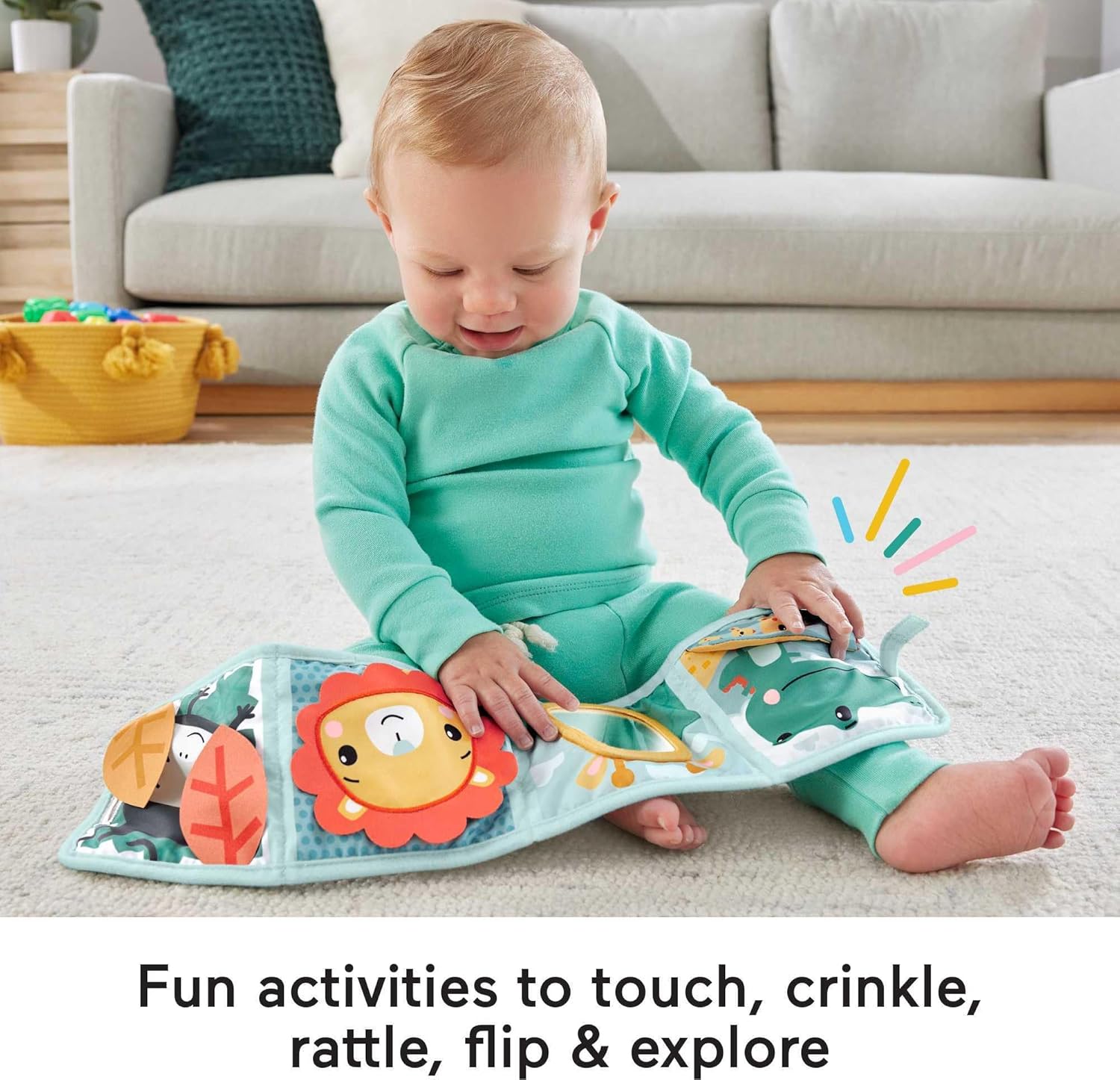 Fisher-Price - Skladacia kniha (HML63)