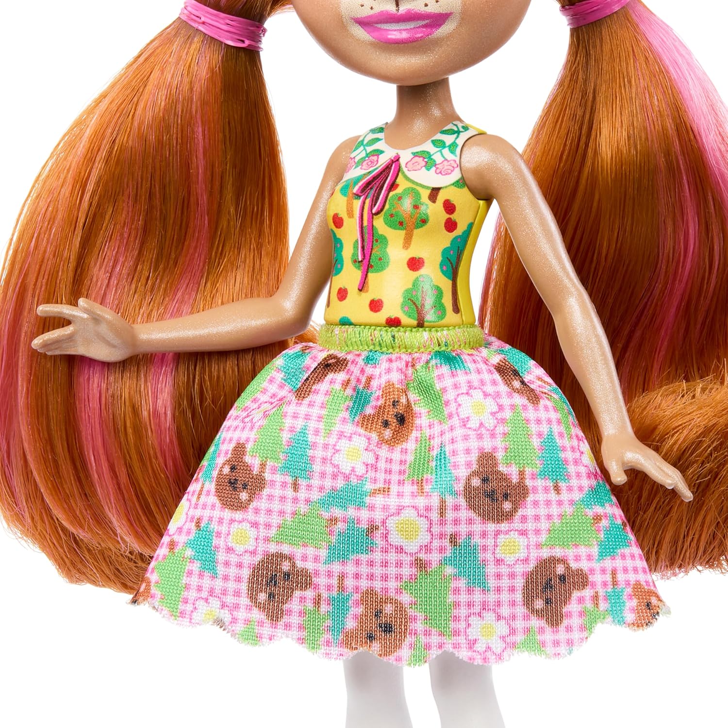 Mattel Enchantimals Mini Bábika - Biloxi Medveď & Trail (HTP81)