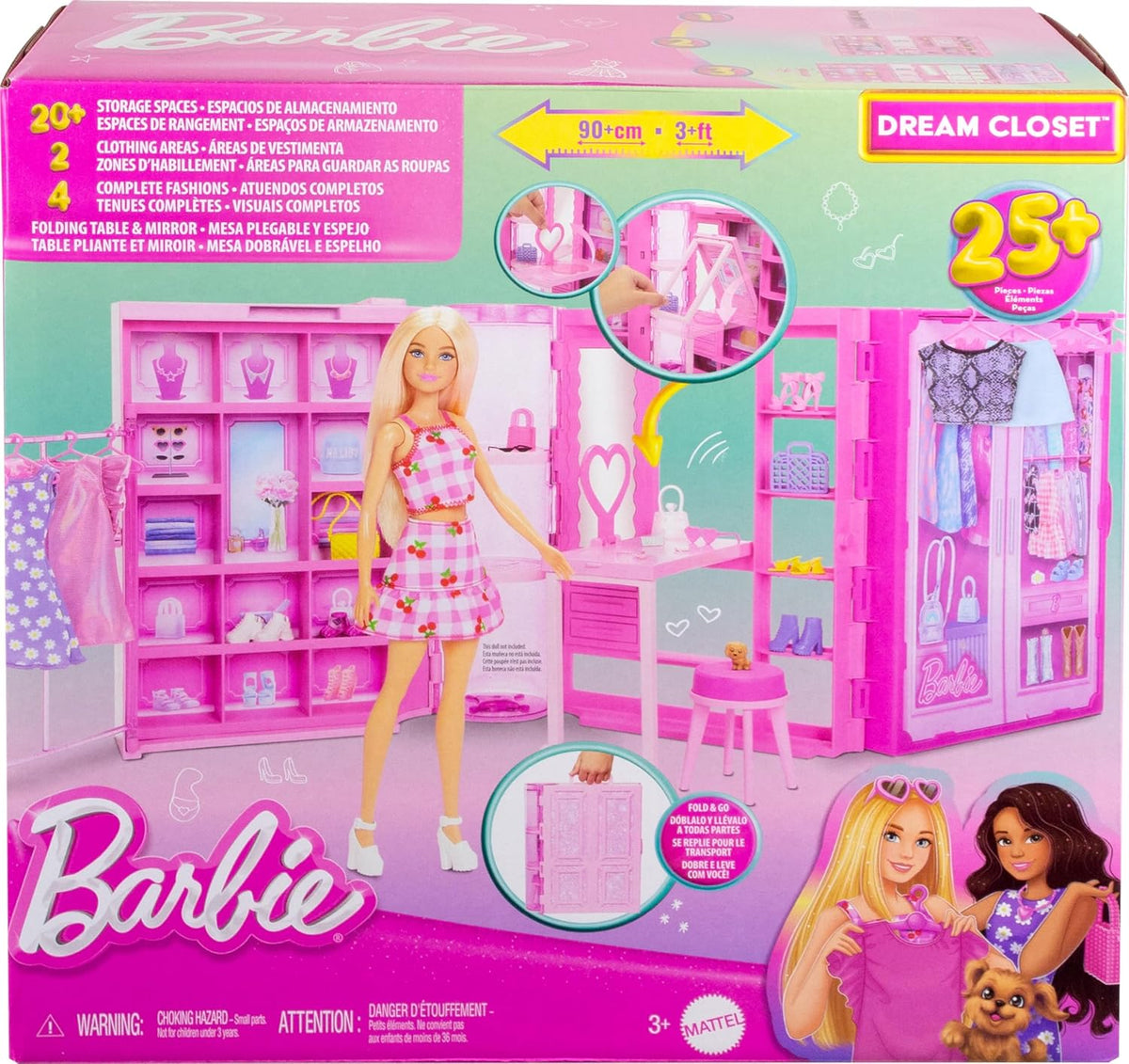 Mattel Barbie: Omara - Fold & Go (HXD59)