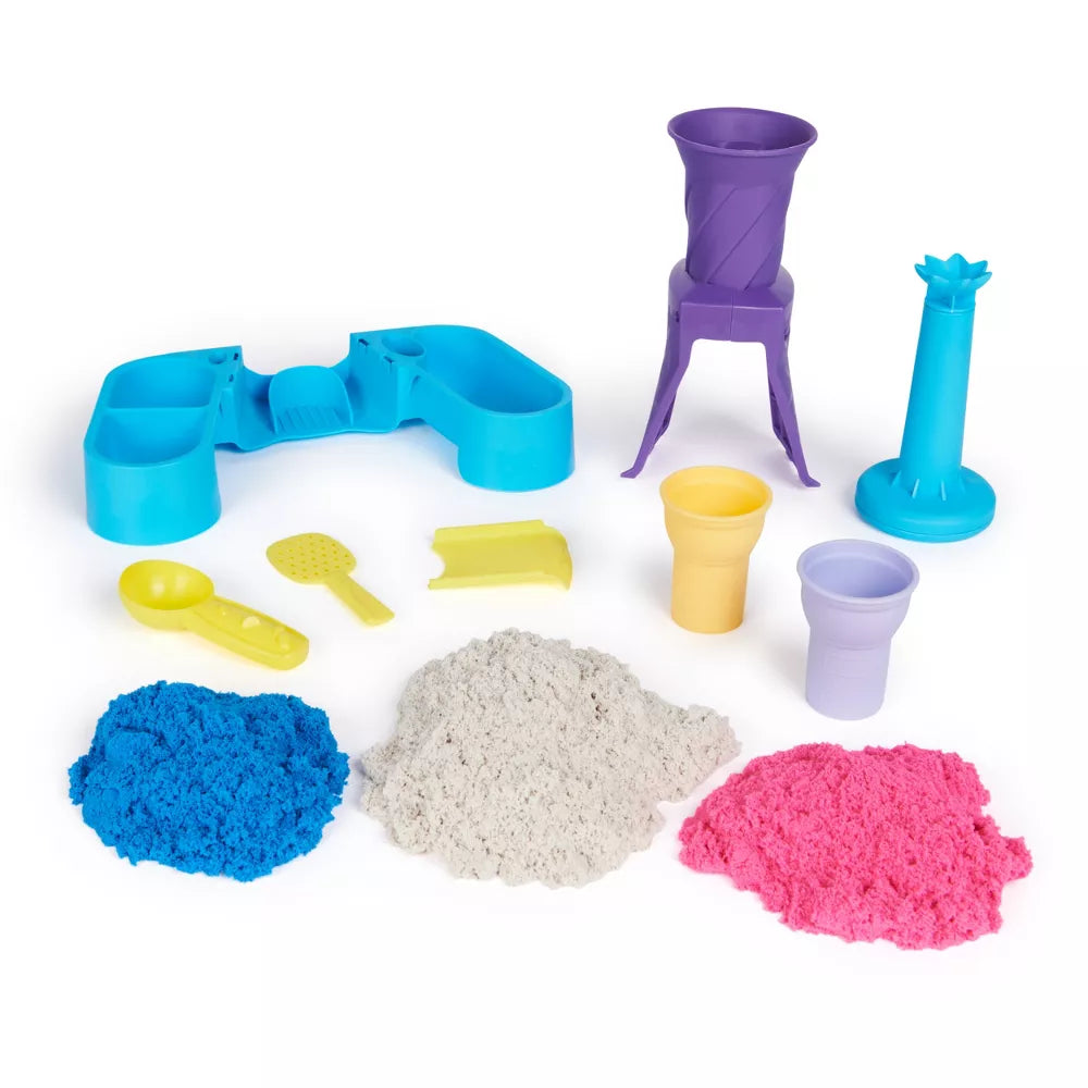 Kinetic Sand - Postaja za mehki sladoled – umetnost iz peska