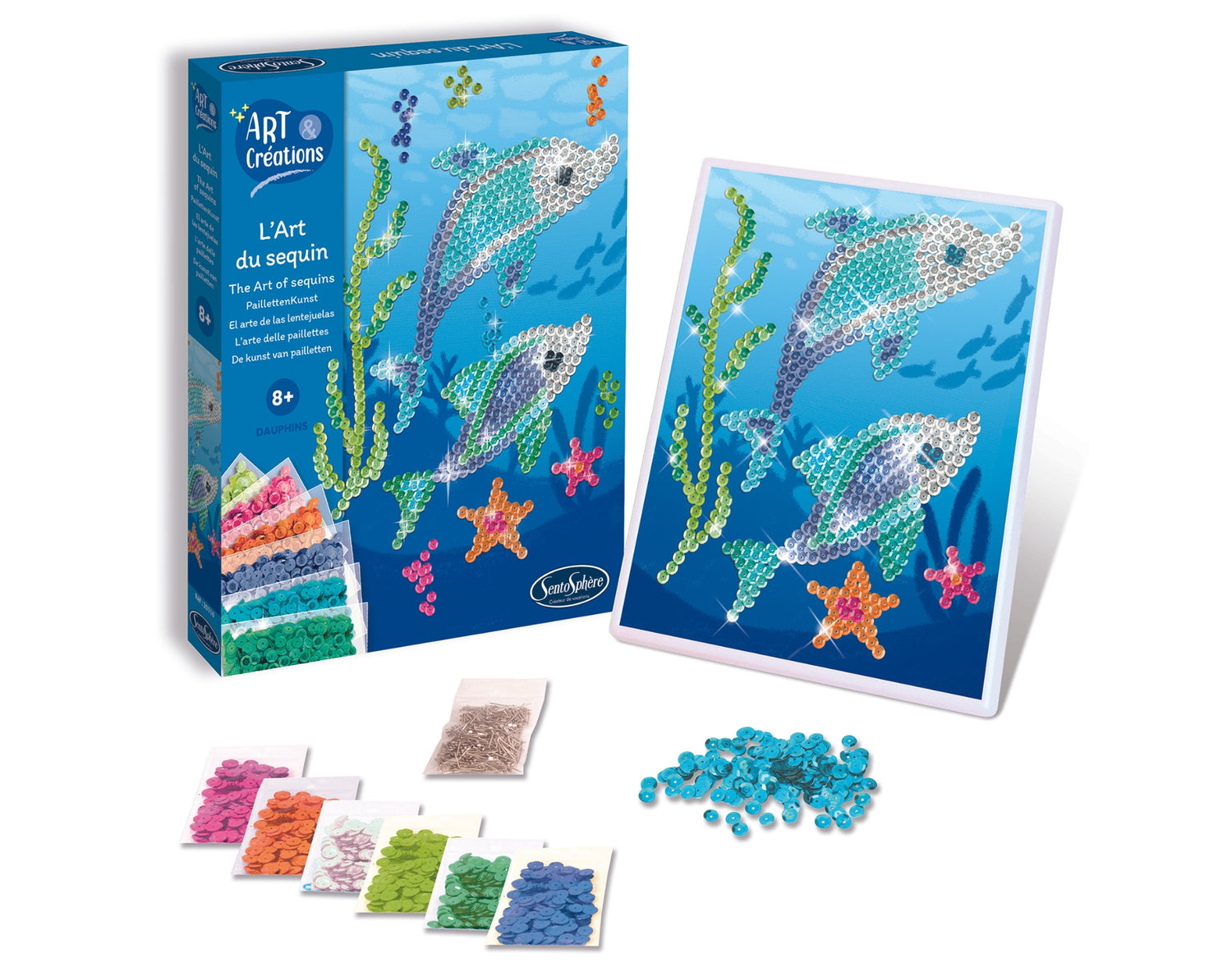 Art & Creations L'art Du Sequin - Delfíny