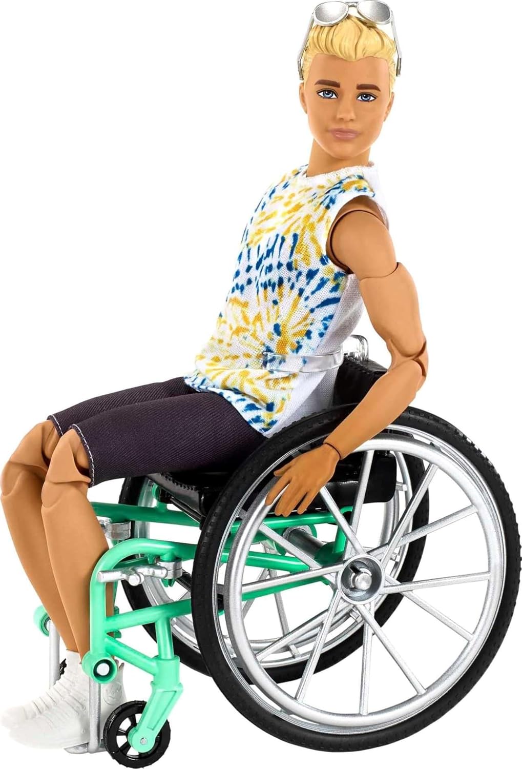 Mattel Barbie - Ken bábika s kočíkom (GWX93)