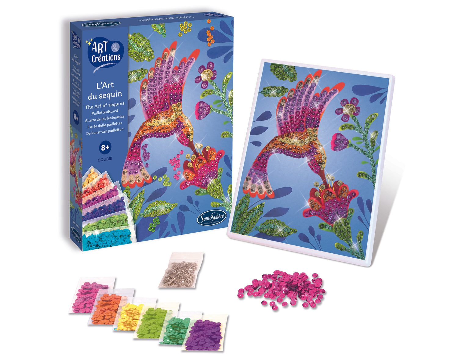 Art & Creations L'art Du Sequin - Kolibrík
