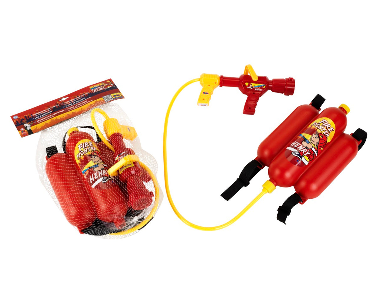 Gasilska sulica z rezervoarjem za vodo