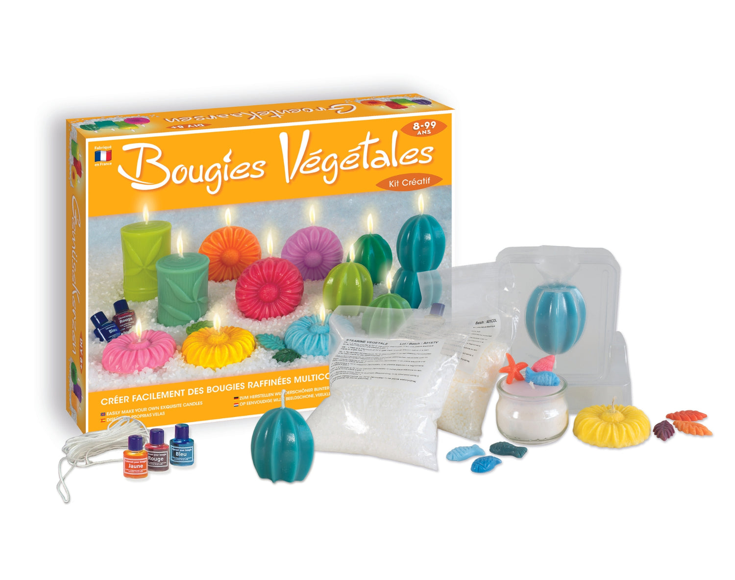 DIY súprava na výrobu sviečok