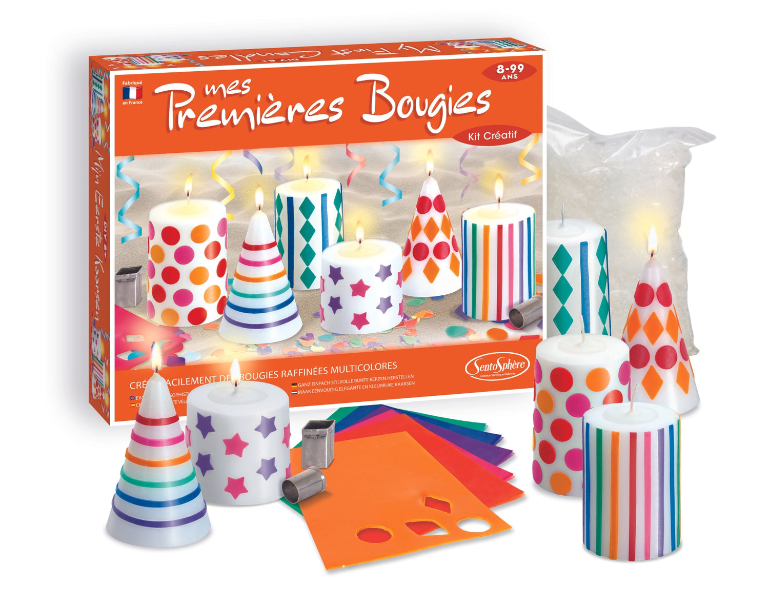 DIY súprava na výrobu sviečok