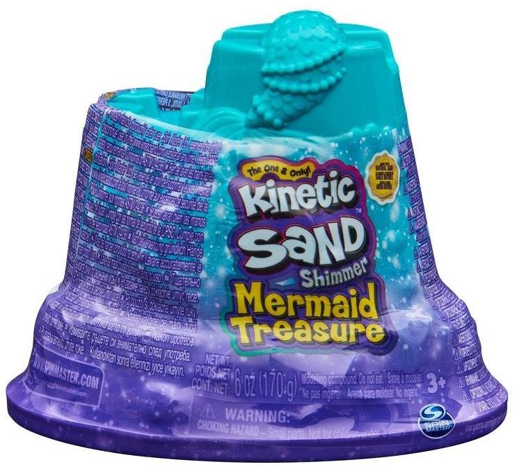 Kinetic Sand Shimmer - Nádoba na poklad morskej panny (6064334)