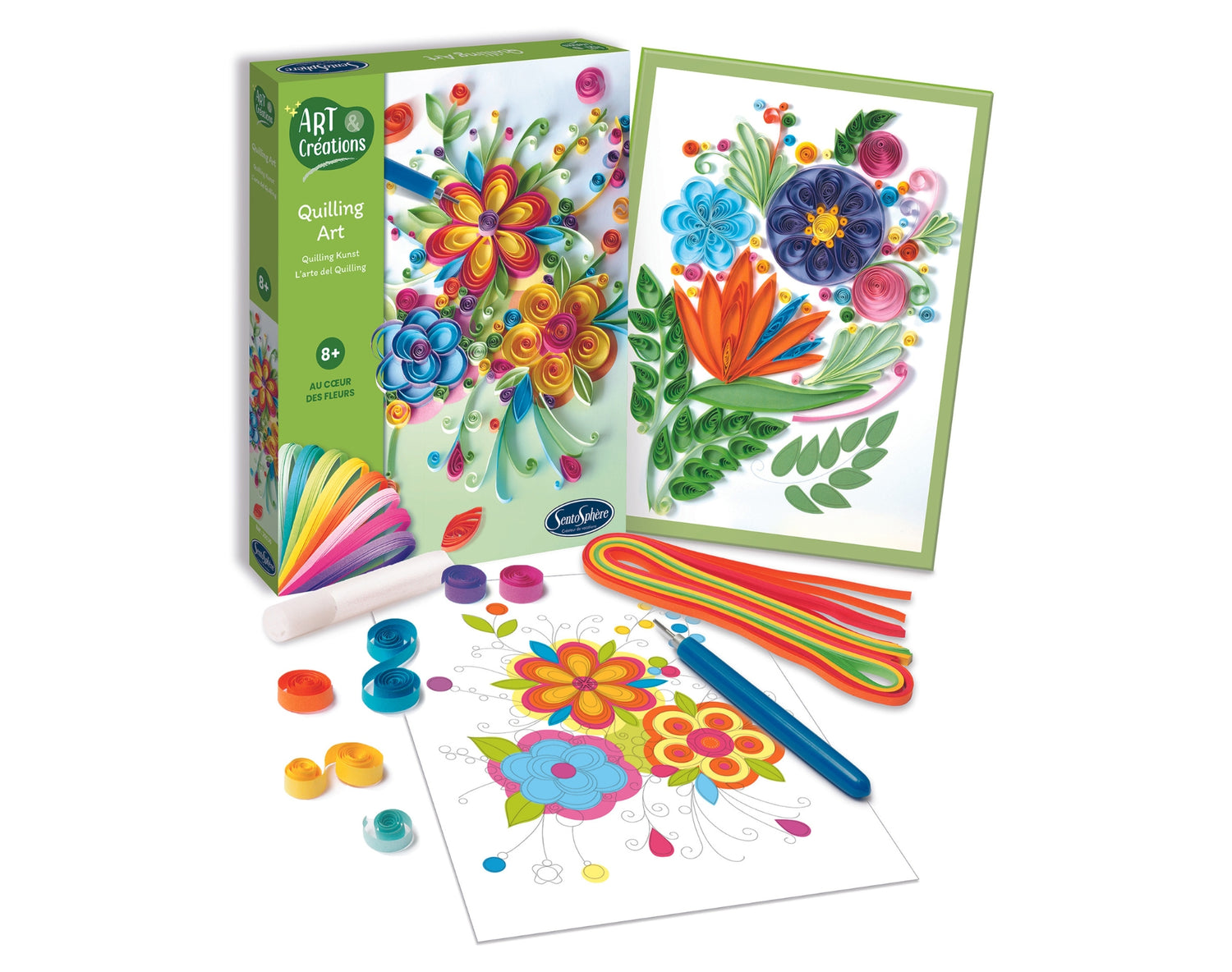 Art & Creations Quilling Art - V srdci kvetov