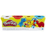 Hasbro Play-Doh - Klasická sada farebných tub (balenie 4 kusy) (B6508)