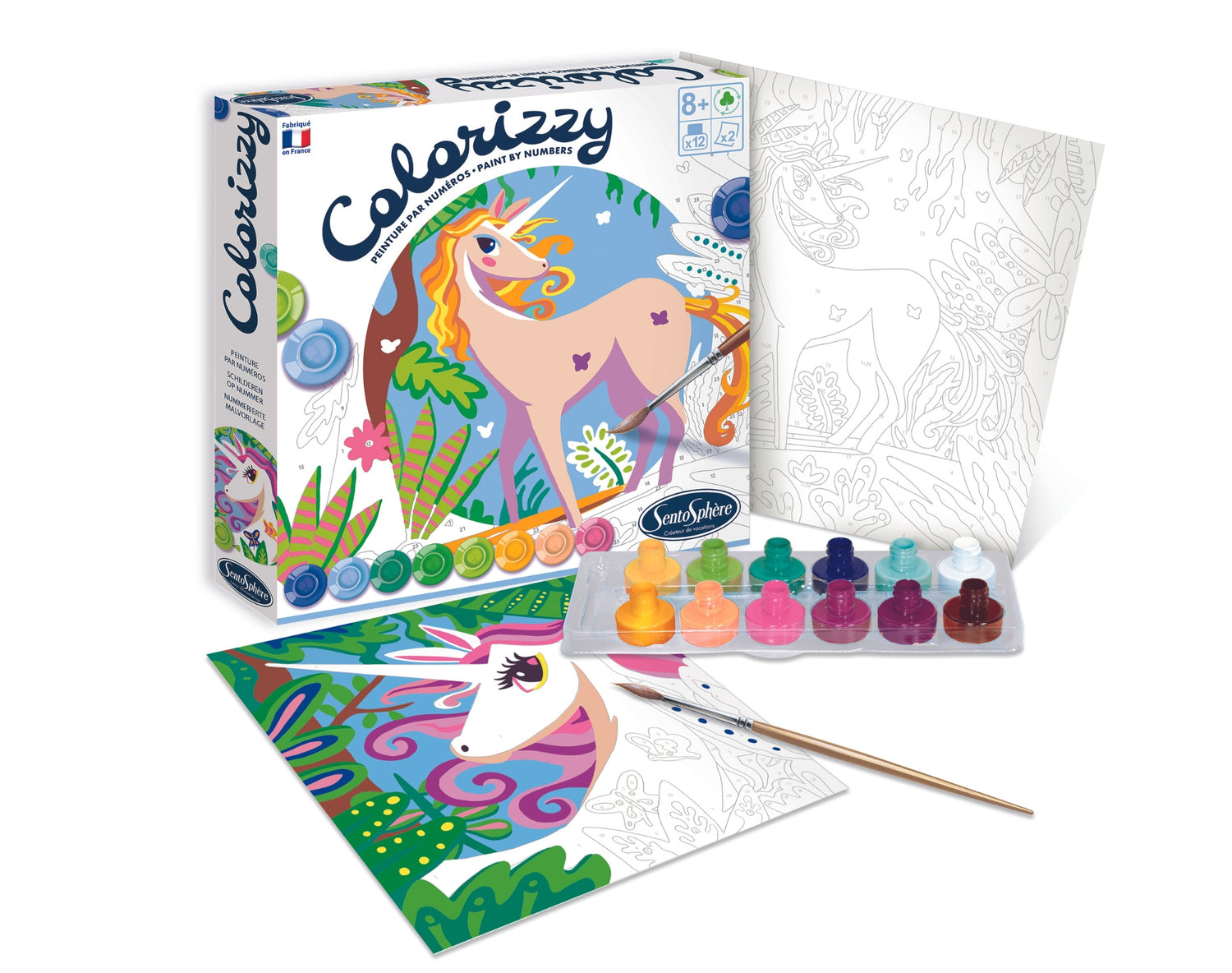 Colorizzy Maľovanie podľa čísel Jednorožce