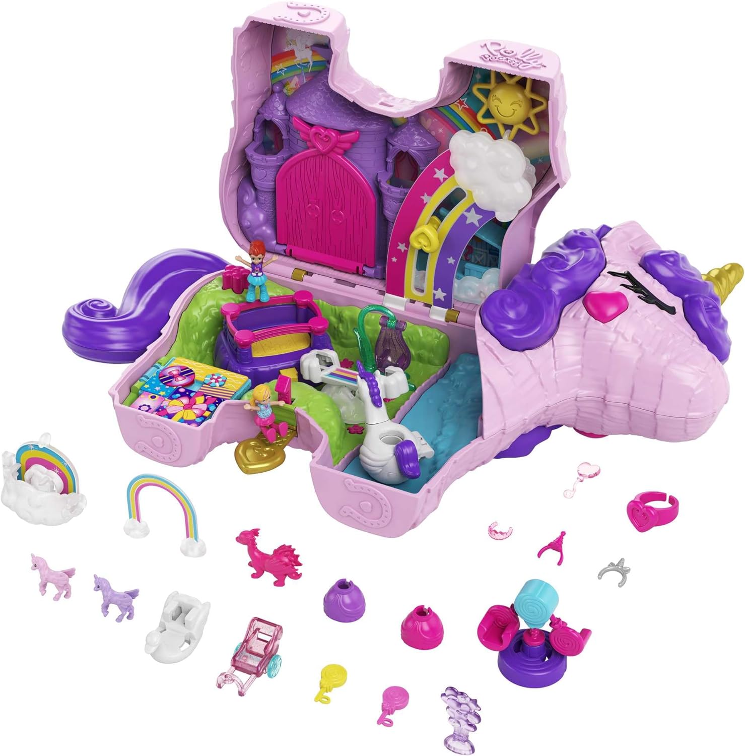 Mattel Polly Pocket - Zábava s jednorožcom (GVL88)
