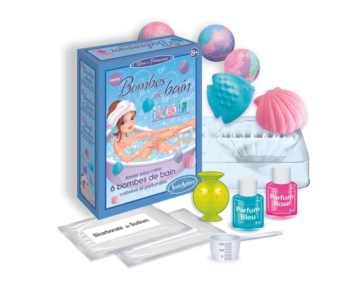 Mini kúpeľové bomby