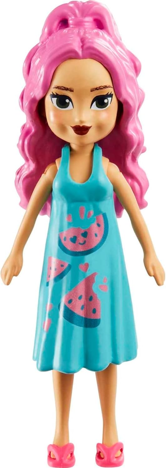 Mattel Polly Pocket - Módny balíček na párty v ovocnom bazéne (HKV95)