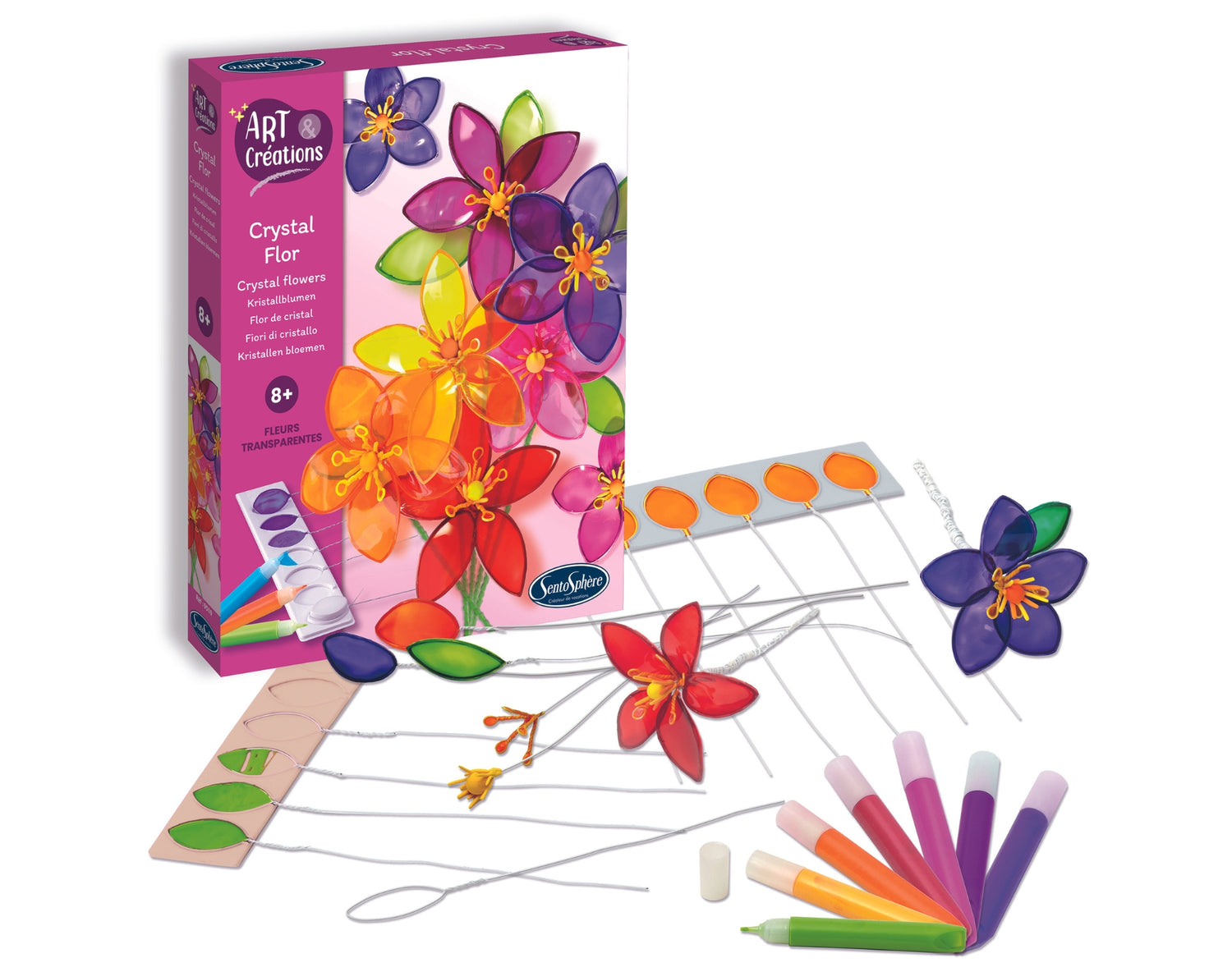 Art & Creations  Kryštálová kvetina