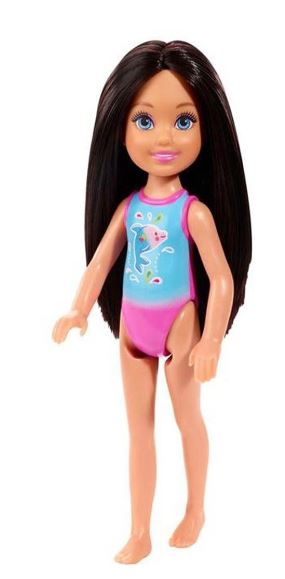 Mattel Barbie - Bábika v plavkách s delfínom (GLN71)