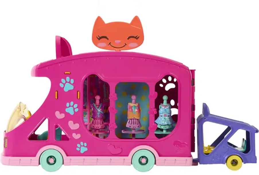 Mattel Enchantimals Glam Party - Módny nákladný automobil (HPB34)