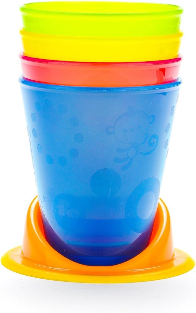 Fisher-Price - Jednoduché cielenie: Šálky a podložky (4 šálky) (Y3536)