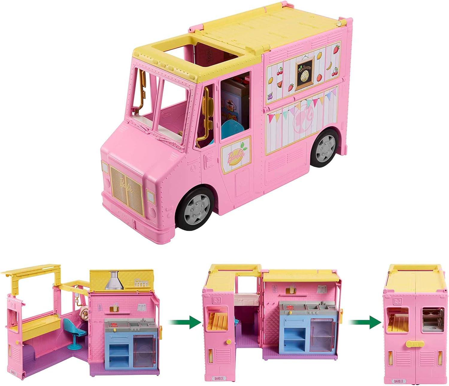 Mattel Barbie - Nákladné auto s limonádou (HPL71)