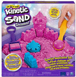 Kinetic Sand Shimmer - Sada trblietavého pieskoviska (ružová) (6063520)