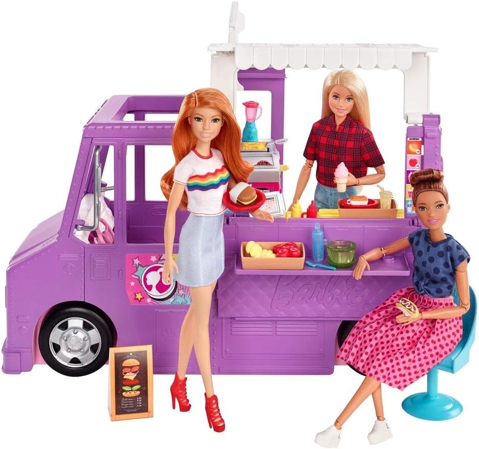 Mattel Barbie - Auto na jedlo (GMW07)