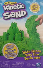 Kinetic Sand - Sada na pieskovisko - neónovo zelená (20138720)
