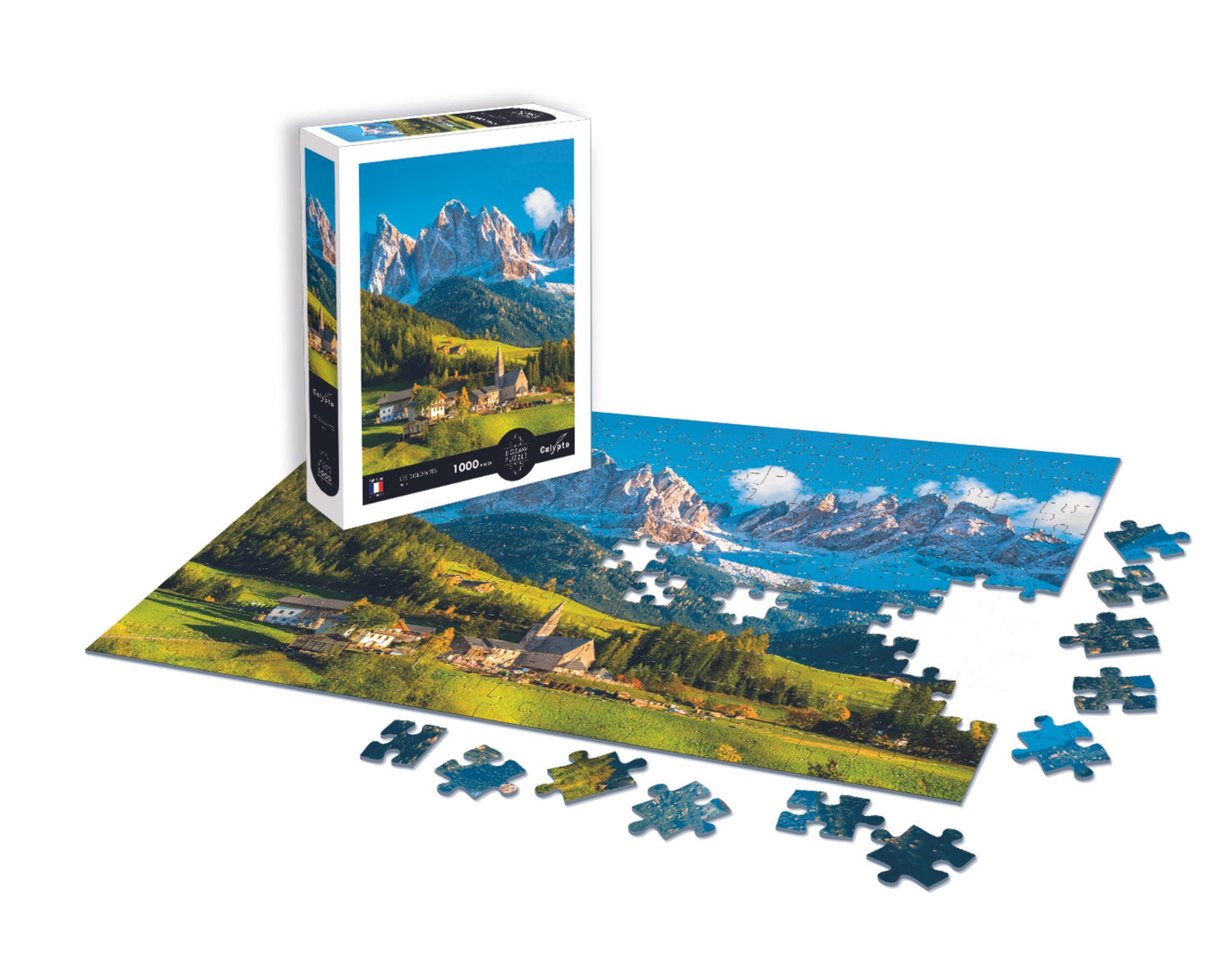Puzzle 1000 kusov - Dolomity - Taliansko